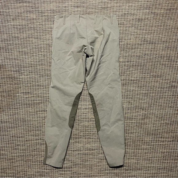 Women’s Tan Equine Couture Knee Patch Horseback Riding Breeches. No size tag. - Picture 3 of 4